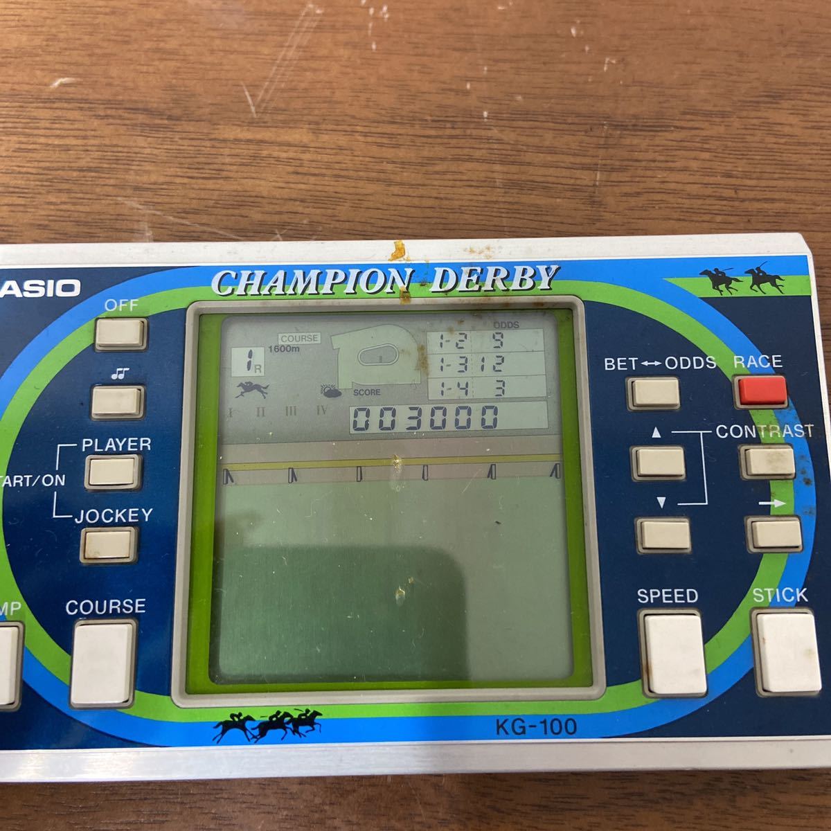 UTn297 CASIO カシオ CHAMPION DERBY チャンピオンダービー KG-100 