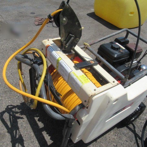 宮崎 ◎ 丸山 自走式 ラジコン動噴 GKSL3300 動力噴霧機 4.2馬力 動噴 