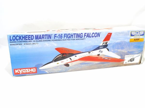 n7409kny 【ジャンク】 京商 KYOSHO ロッキード・マーティン F-16  