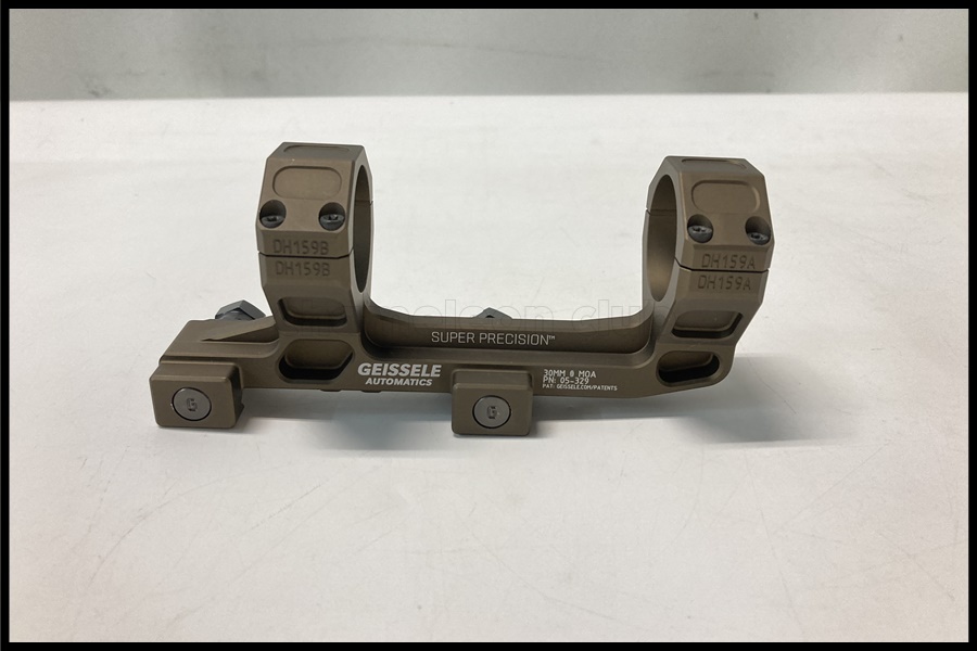 東京)GEISSELE/ガイズリー scope mount 30mm 0moa 05-329 実物スコープ 