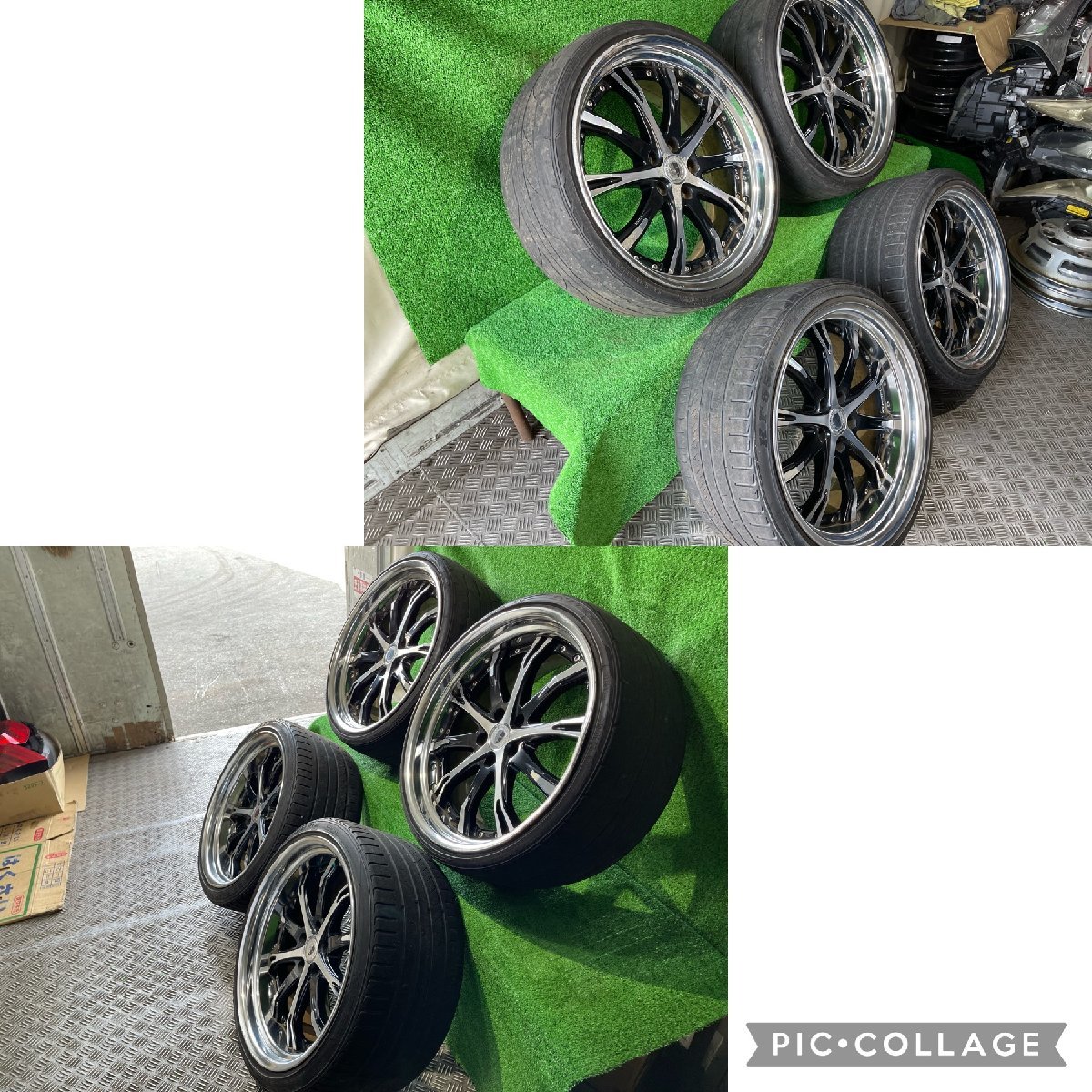 深リム WORK SCHWERT シュバート 20インチ 9.5J/10.5J +35 PCD114.3 5H 