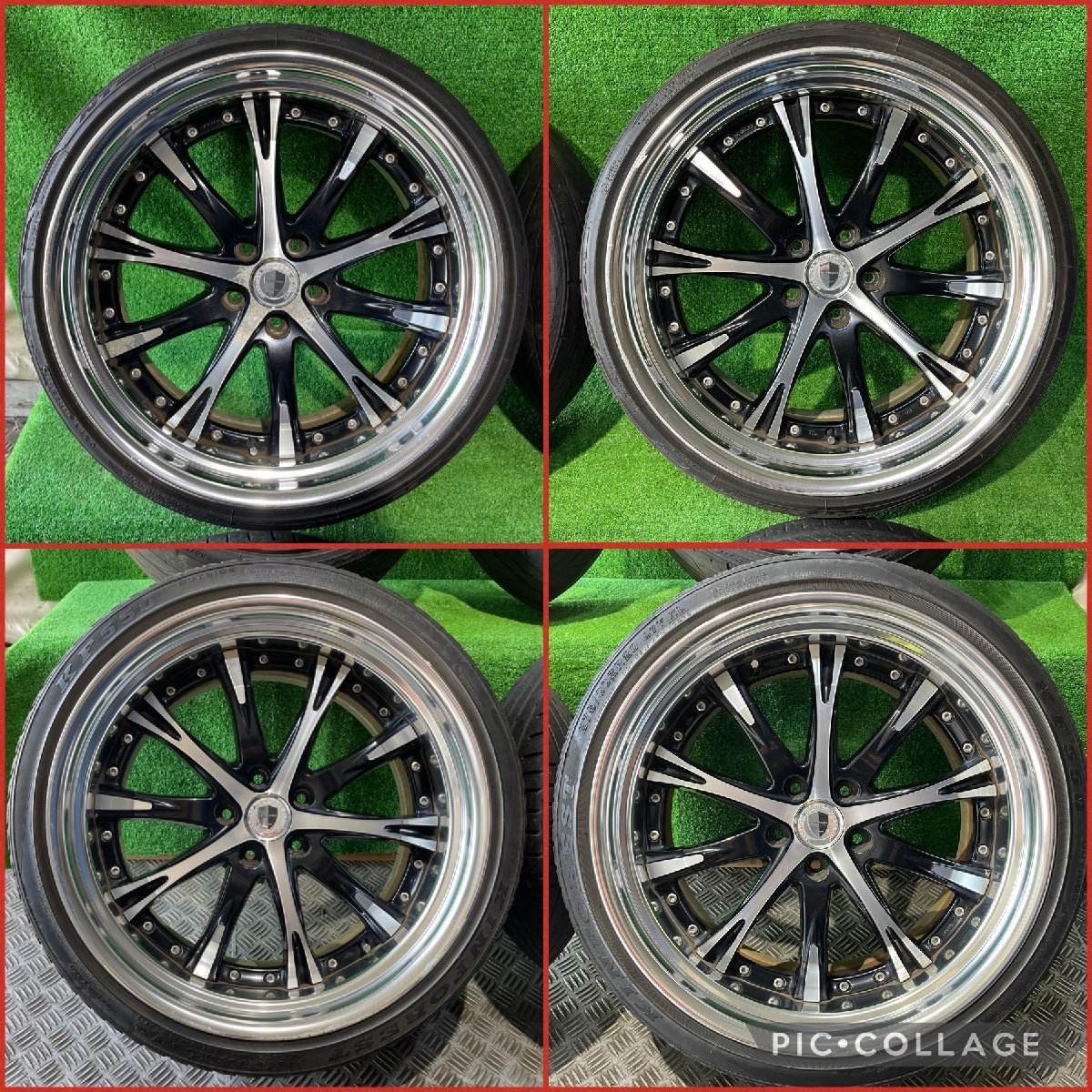 深リム WORK SCHWERT シュバート 20インチ 9.5J/10.5J +35 PCD114.3 5H 