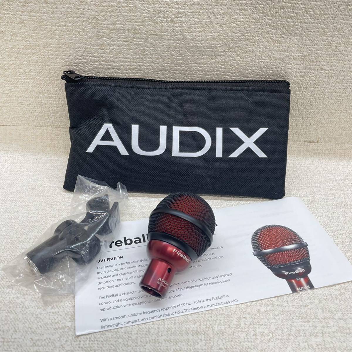 5）AUDIX FIREBALL 楽器用ダイナミックマイク（44） 【公式通販】