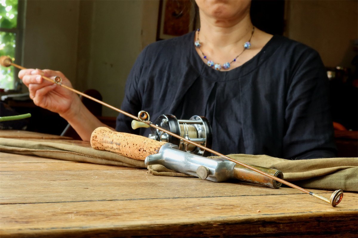 KING FISHER GEP ROD オールド スチールロッド ABU RECORD HEDDON 道楽