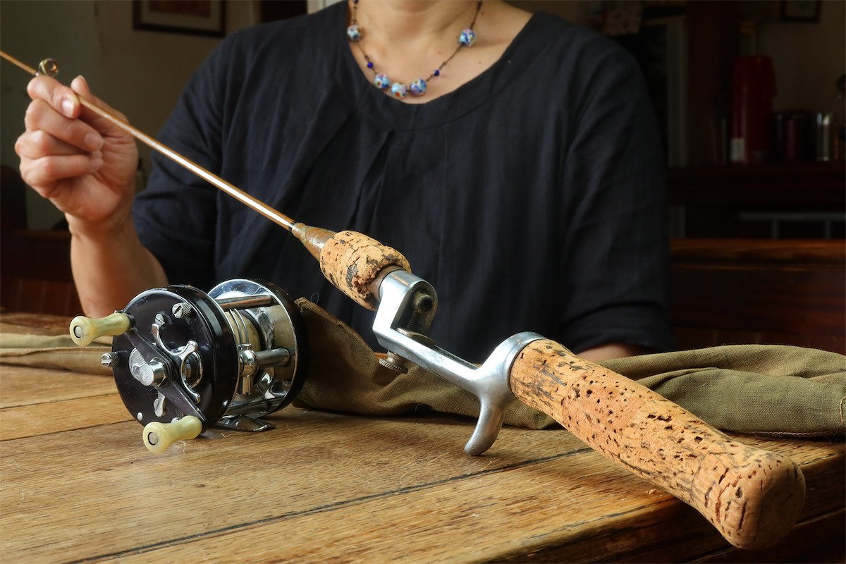 KING FISHER GEP ROD オールド スチールロッド ABU RECORD HEDDON 道楽