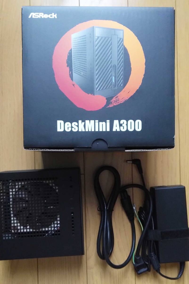 中古・送料無料】ASrock DeskMini A300 CPU:Ryzen 2200g RAM:16GB SSD 