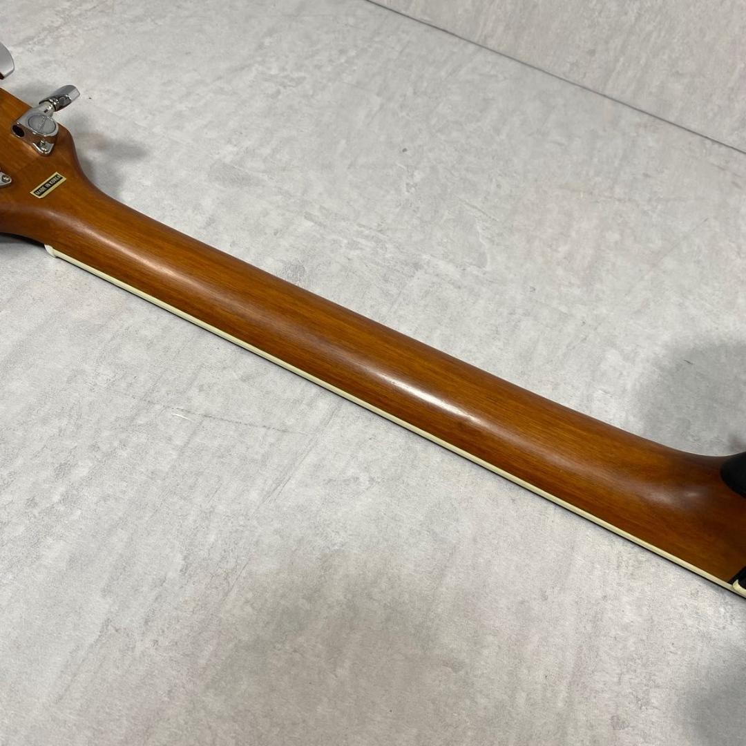 極美品】虎杢 ARIA AMB-35S エレアコ ギター グリーン ブラック 美品