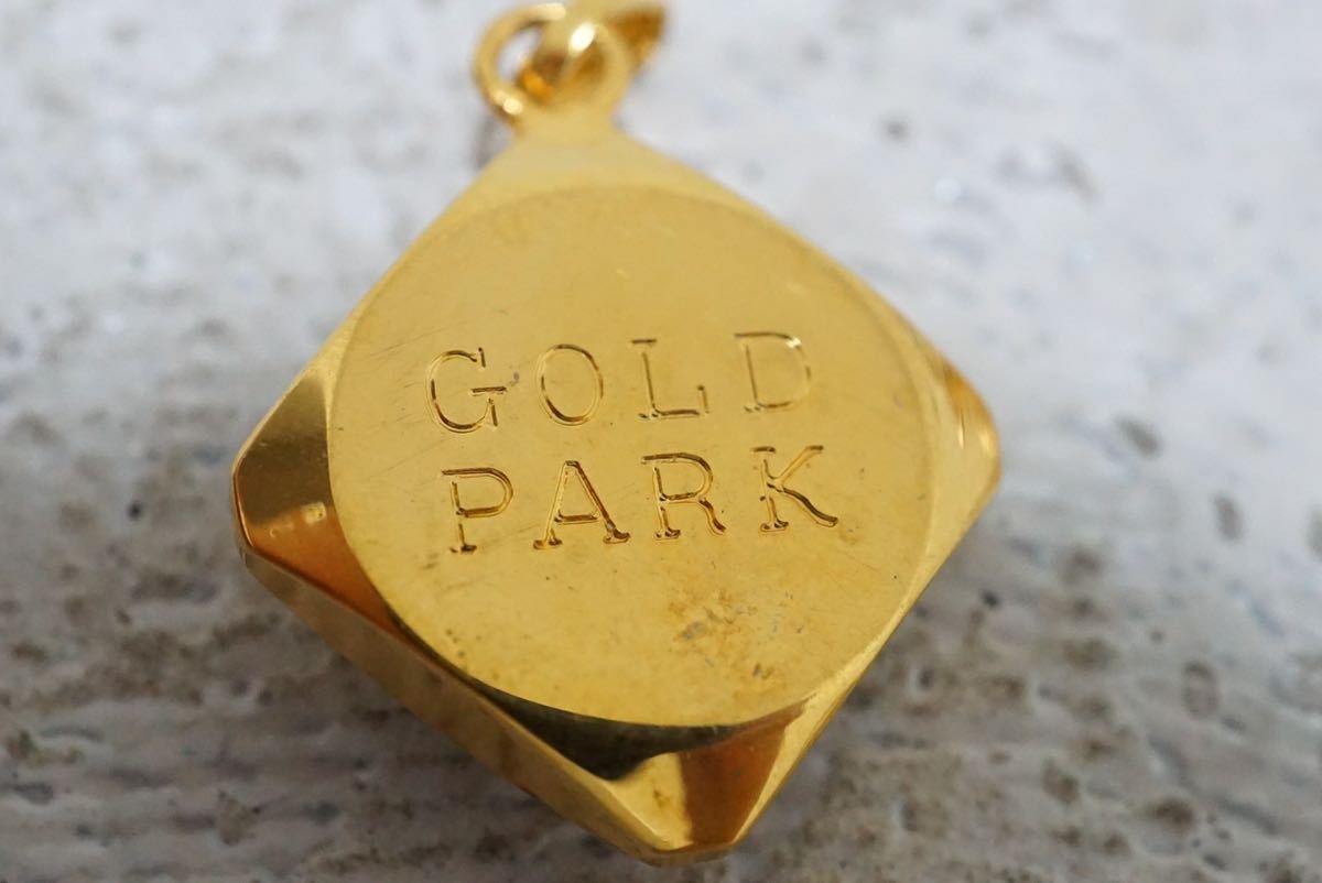 B836 砂金 金 アクセサリー GOLD PARKなど ペンダント 3点セット