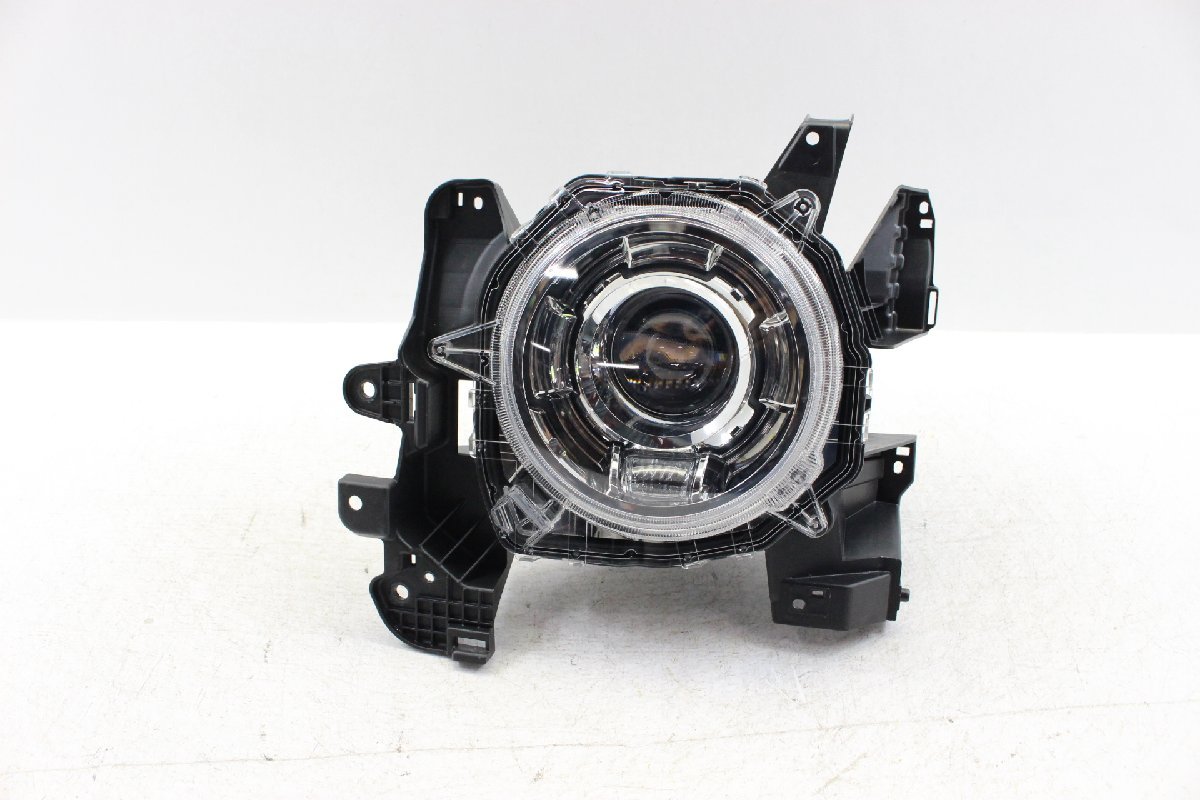 美品/キズ無 スペーシアギア MK53S ヘッドライト 左 左側 LED レベ付 コイト 100-5938G 35300-79RB0 289764