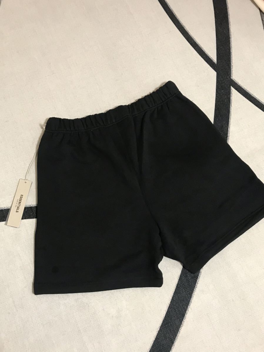 FOG ESSENTIALS スウェットショートパンツ ブラック xs FEAR OF GOD