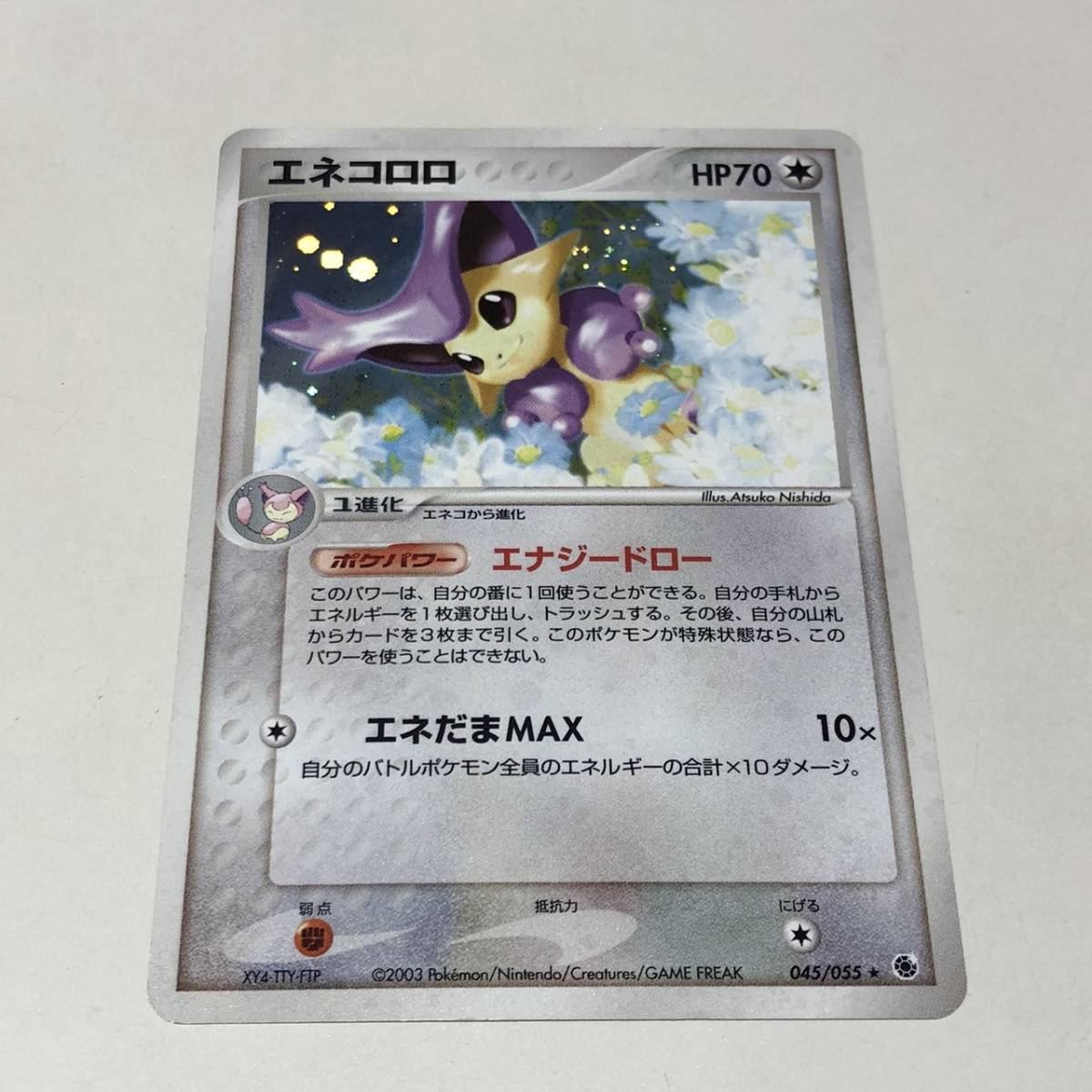 21947-26☆ポケモンカード エネコロロ 045/055 ポケカ トレカ(シングル 
