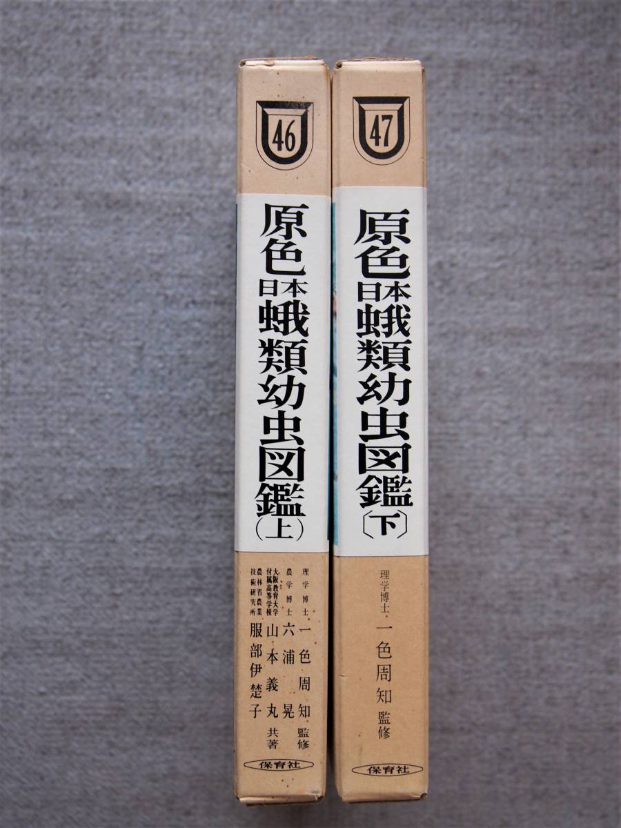 原色日本蛾類幼虫図鑑 上 下巻 の入札履歴 - 入札者の順位