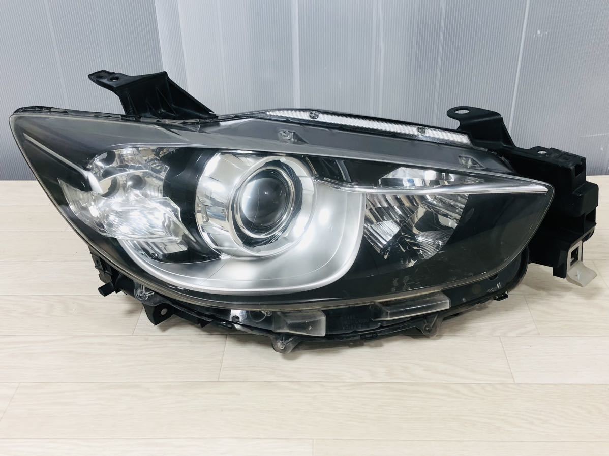 良品　CX-5 KEEFW/KEEAW/KE2FW 前期 純正 右ヘッドライト 右ライト RH HID K032-51-031F K032-51-030F P9770 W0462 Z KD31-51030