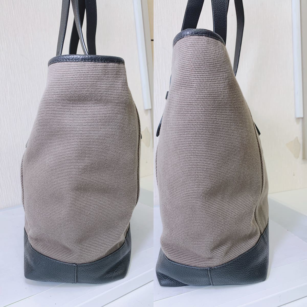 COACH コーチ 布 レザー トートバッグ 大容量 きれい 極美品 高級 
