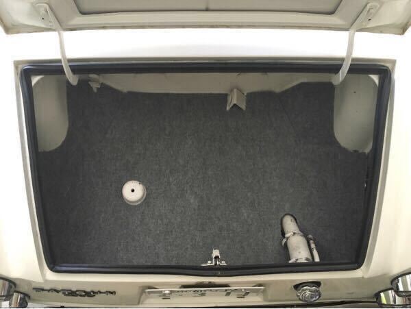 【値上げ前ラスト1点】フェアレディ SR311 他SP系 トランクマット ライトグレー 製作物（DATSUN ダットサン 日産 旧車）TM-63