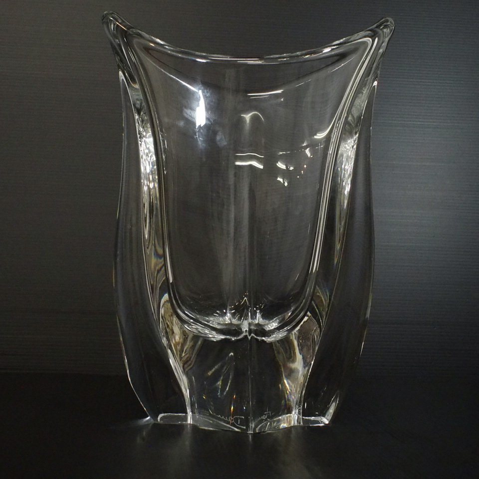 cristal DAUM FRANCE 花瓶