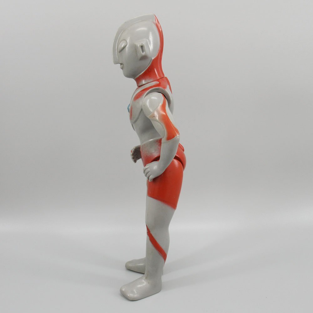 1円～ マルサン 初代ウルトラマン 2期 ソフビ人形 当時品 1966年 怪獣