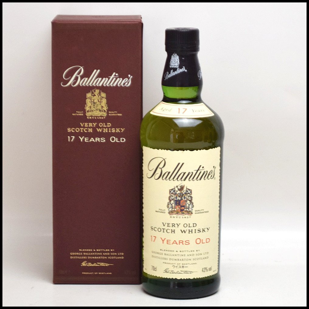 未開栓 バランタイン 17年 700ml 43度 外箱 スコッチ ウイスキー