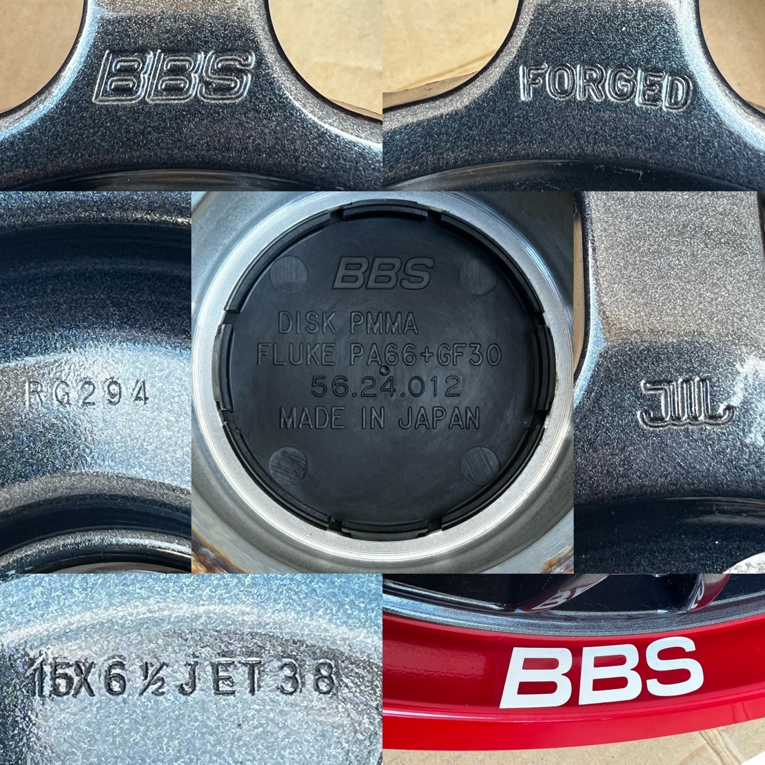 BBS RG-F1 ( RG 294 ) FORGED RAYS WORK ENKEI(社外品)｜売買された 