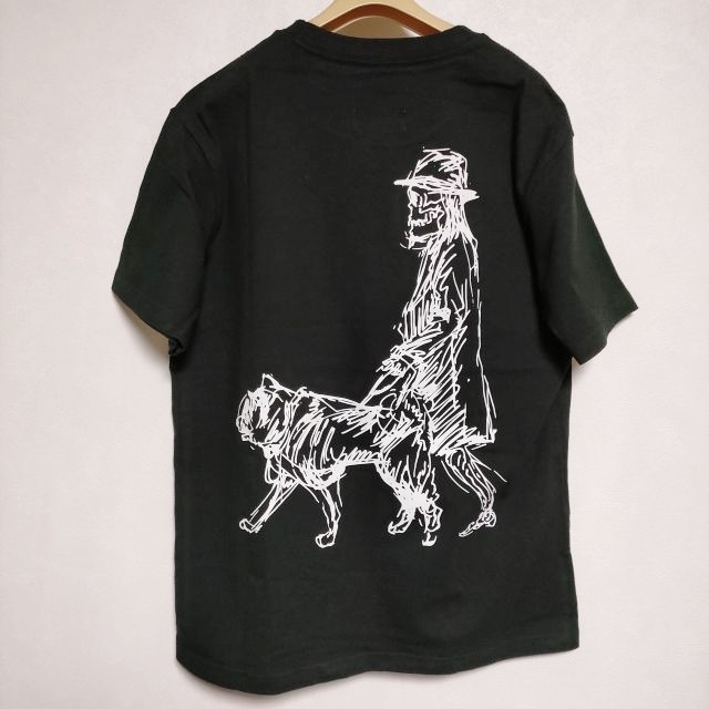 Yohji Yamamoto POUR HOMME/NEW ERA Dog LOGO T-shirt Walk Dog Yohji Yamamoto POUR HOMME/NEW ERA Dog LOGO T-shirt Walk Dog