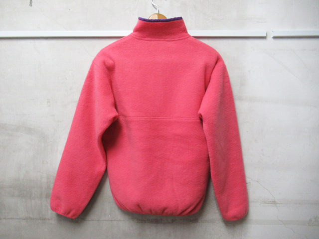 Patagonia パタゴニア スナップT シンチラ フリース ピンク Sサイズ 