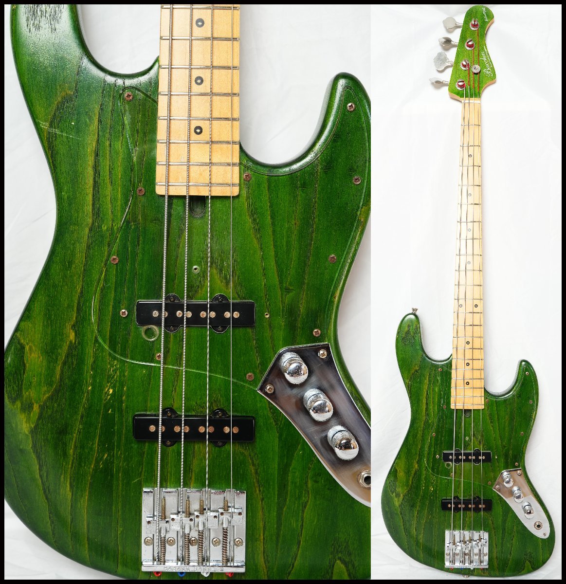 Bacchus ☆Bacchus☆Wood Line Series WL-434LED CTM Green Oil LED