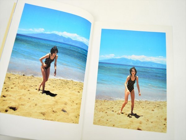 KM473○中古品○中森明菜 写真集 2冊セット MY LIFE 1990 (3.HAWAII・4