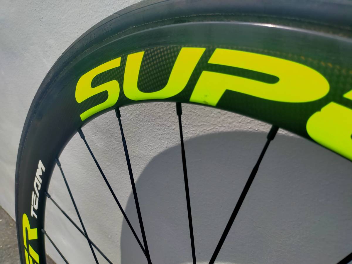 SUPERTEAM スーパーチーム カーボンホイール 50mm シマノ11S 