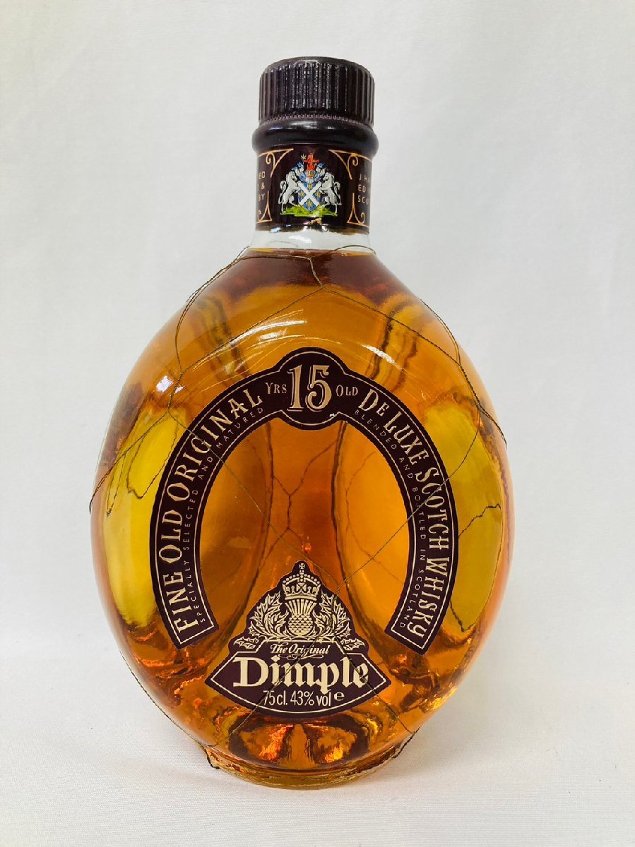 ☆未開栓 古酒 DIMPLEディンプル 15年 FINEOLDORIGINAL DELUXE 