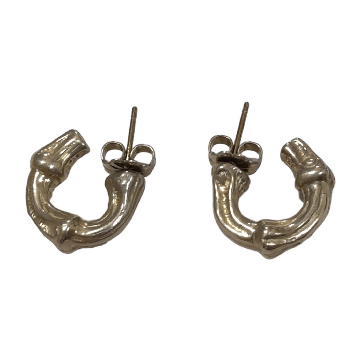 中古品】ティファニー Tiffany & Co ピアス バンブーボーン 5.8g