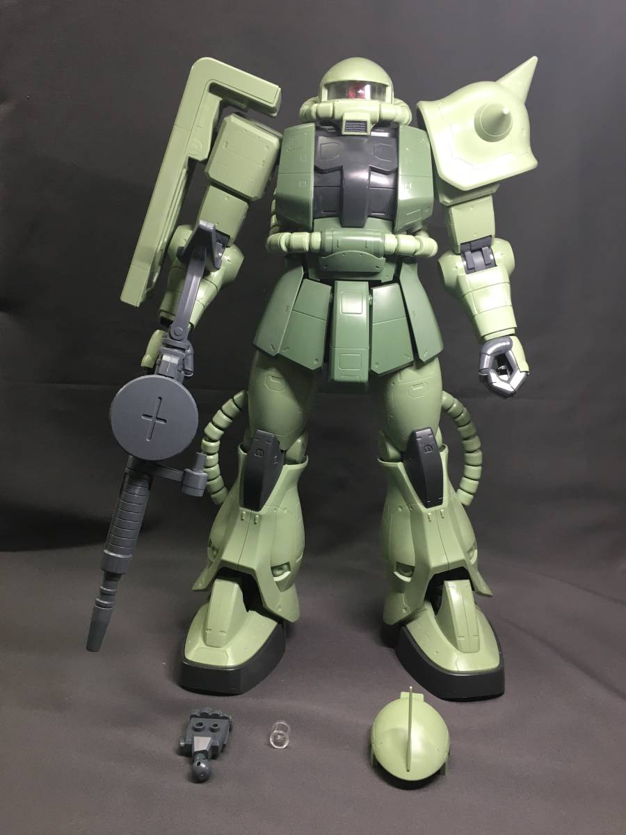 1/48 全高約365mm メガサイズ 量産型 MS-06F ZAKU ザク 素組 完成品 ガンダム バンダイ ガンプラ_6