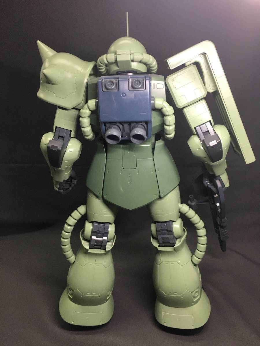 1/48 全高約365mm メガサイズ 量産型 MS-06F ZAKU ザク 素組 完成品 ガンダム バンダイ ガンプラ_7