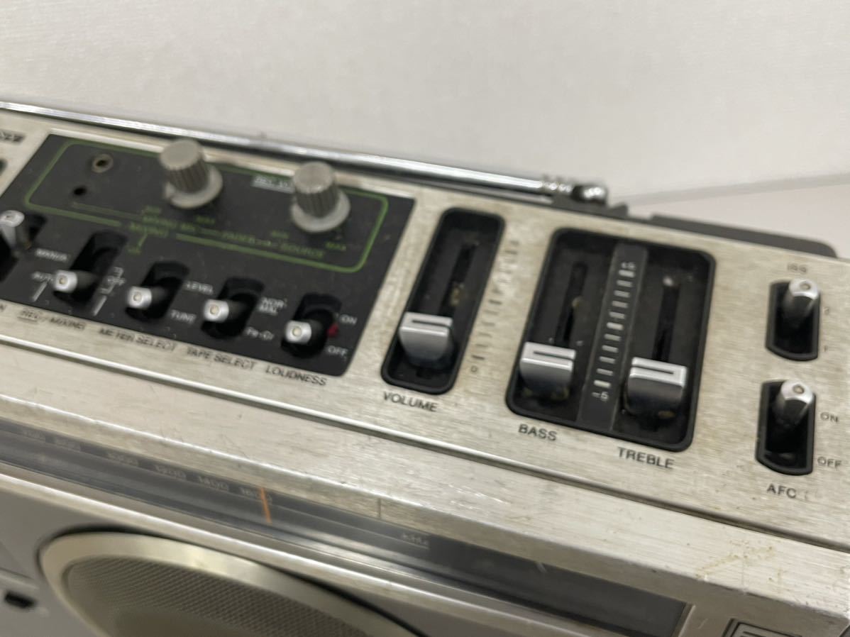 622m5) SONY ソニー ラジカセ 1980 mark5 2way SPEAKER/MIC MIXING