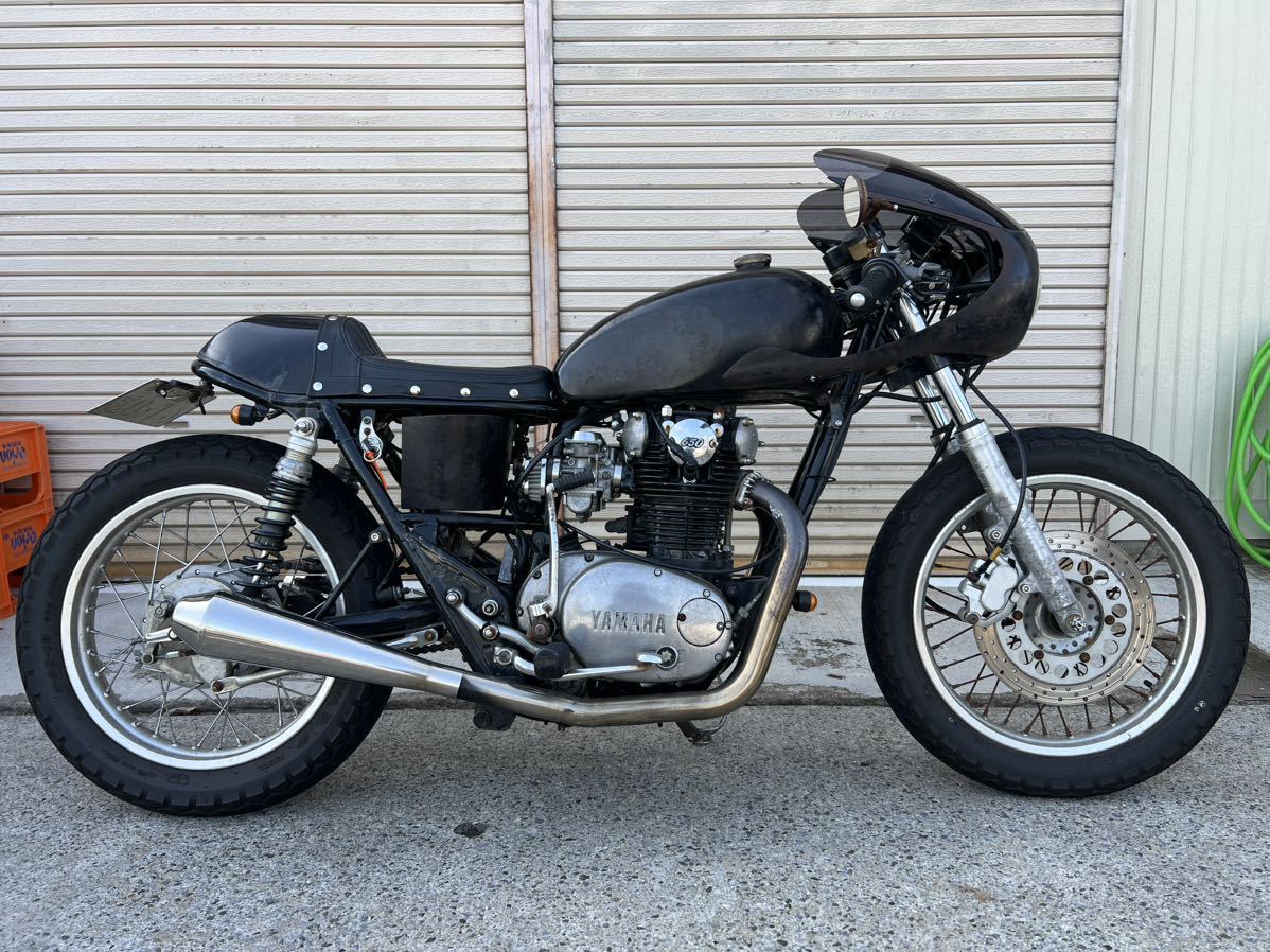 ジャンク1円スタート xs650ロングスイングアームYAMAHA ヤマハ SR 