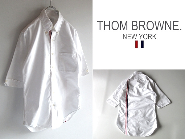 ネコポス可 THOM BROWNE. NEW YORK トムブラウン トリコロールテープ