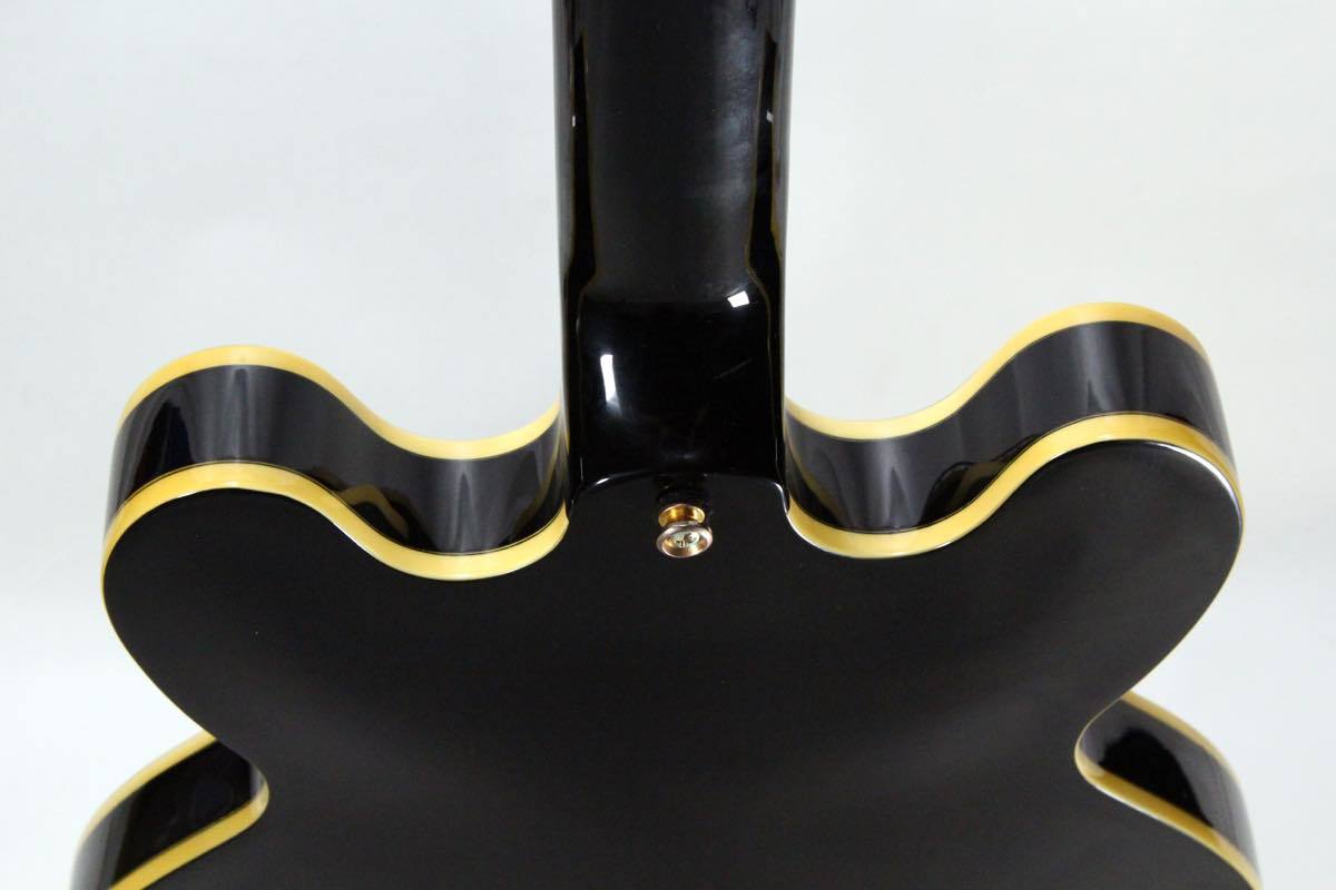 レア Epiphone Sheraton II Pro Ebony エピフォン エレキギター 