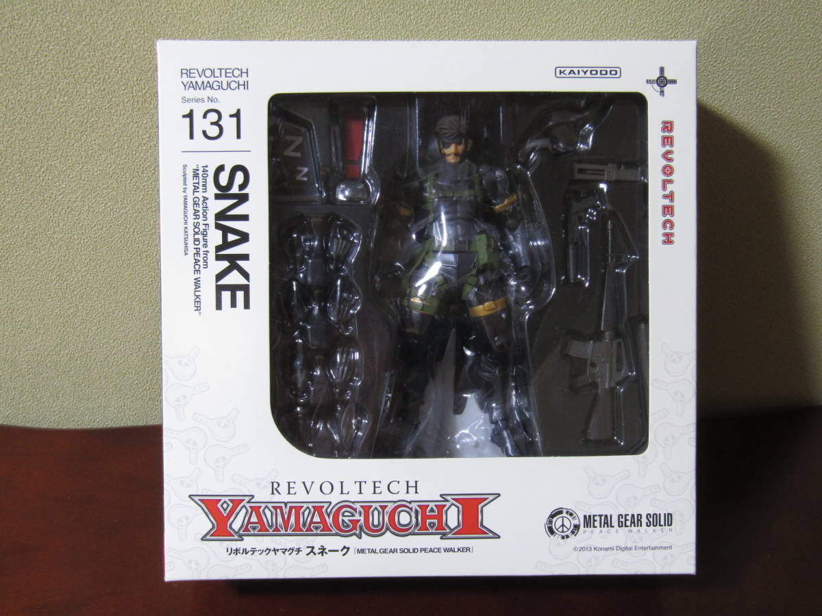 リボルテック スネーク 未開封 メタルギアソリッド ピースウォーカー METAL GEAR SOLID PEACE WALKER フィギュア