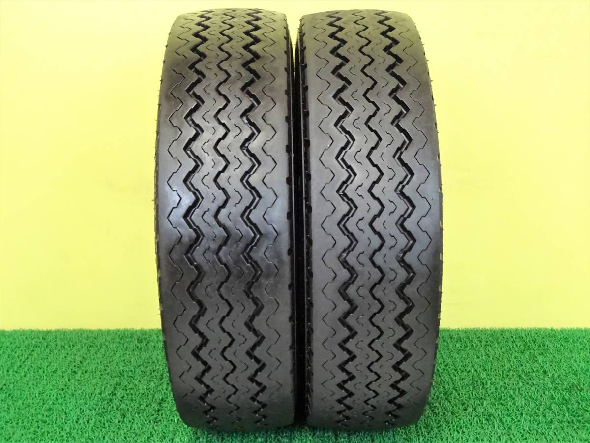 11134 中古 2本 195/75R15 109/107L LT ブリヂストン RD-616 STEEL
