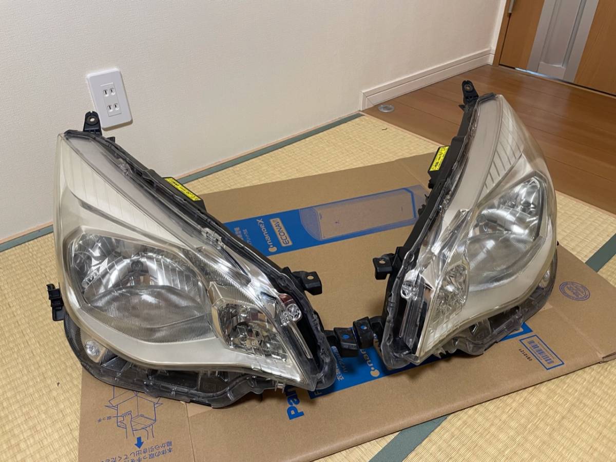 スバル　トレジア　HIDヘッドランプ　タイプユーロ　割れかけなし