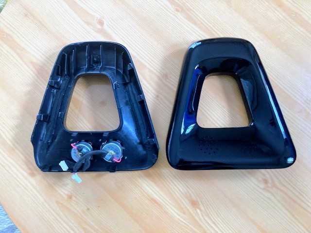 トライアル製RECAROSR-7シートバックバー スピーカーカバー 