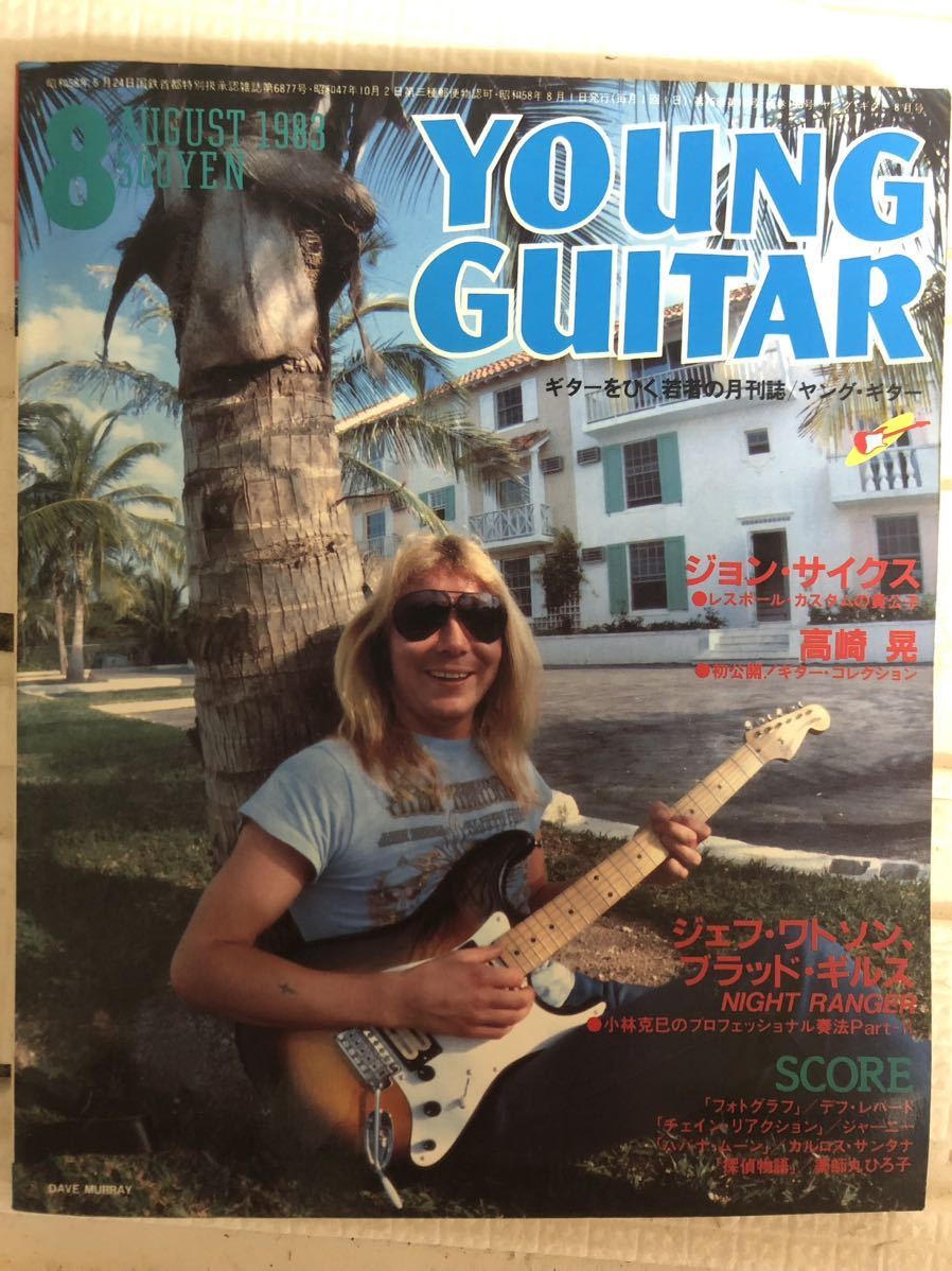 ヤングギター YOUNG GUITAR 1983 1984 1985 まとめて ミュージック
