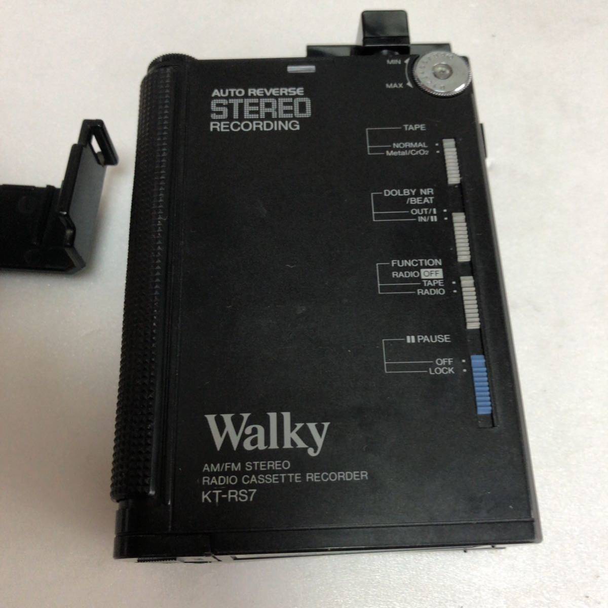 TOSHIBA KT-RS7 Walky カセットレコーダー ジャンク東芝 の入札履歴
