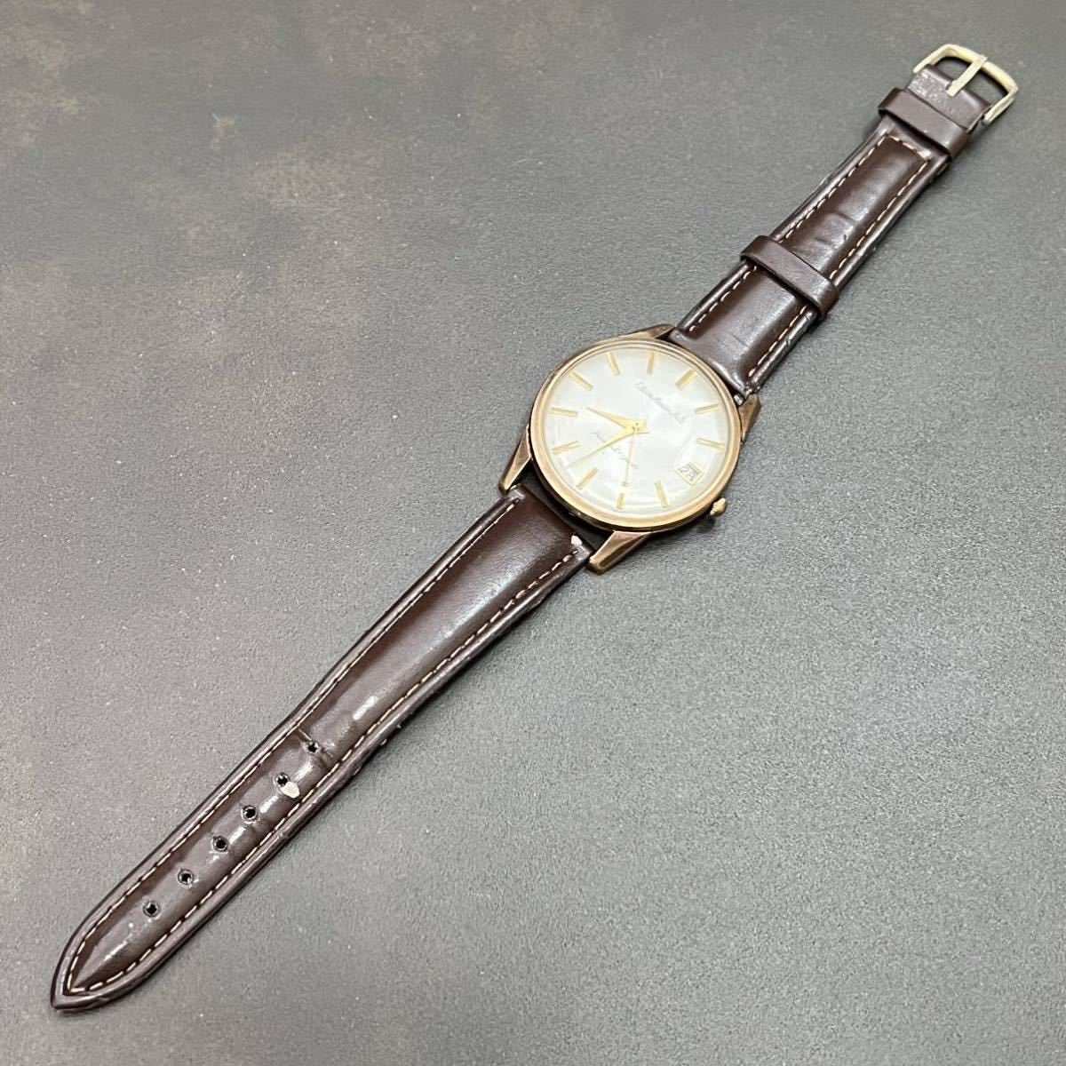 シチズン ホーマーデイト CITIZEN Homer Date 手巻き 17石 腕時計 