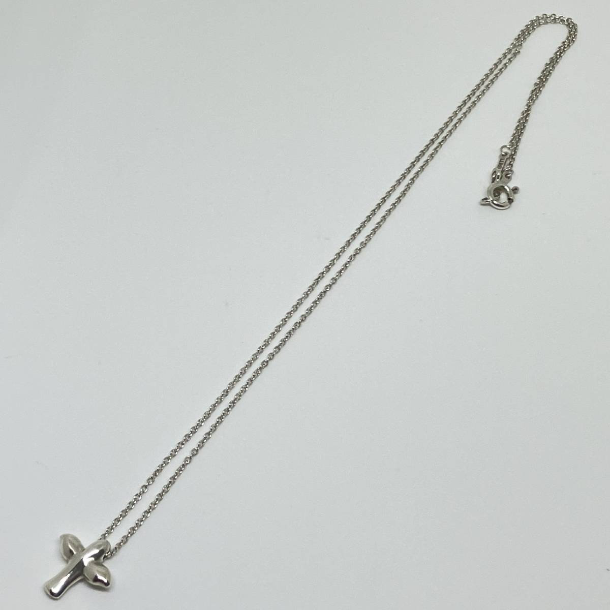 ☆ 1円 希少品 ティファニー バードクロス ネックレス ペンダント 鳥 