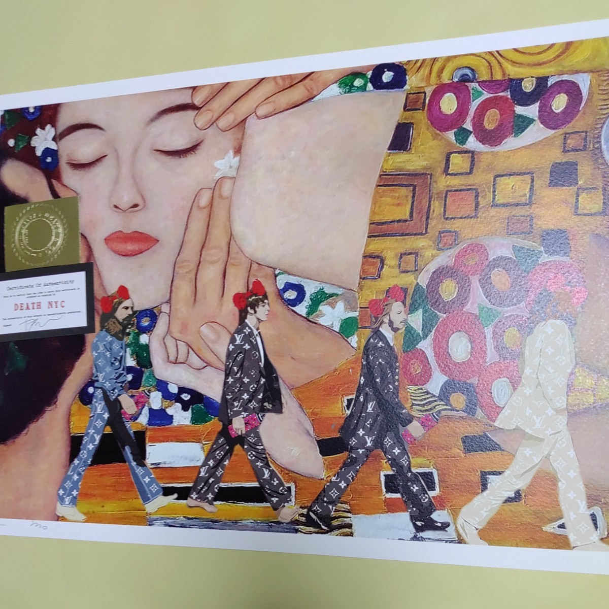 世界限定100枚 DEATH DEATH NYC 世界限定100枚 アートポスター Beatles