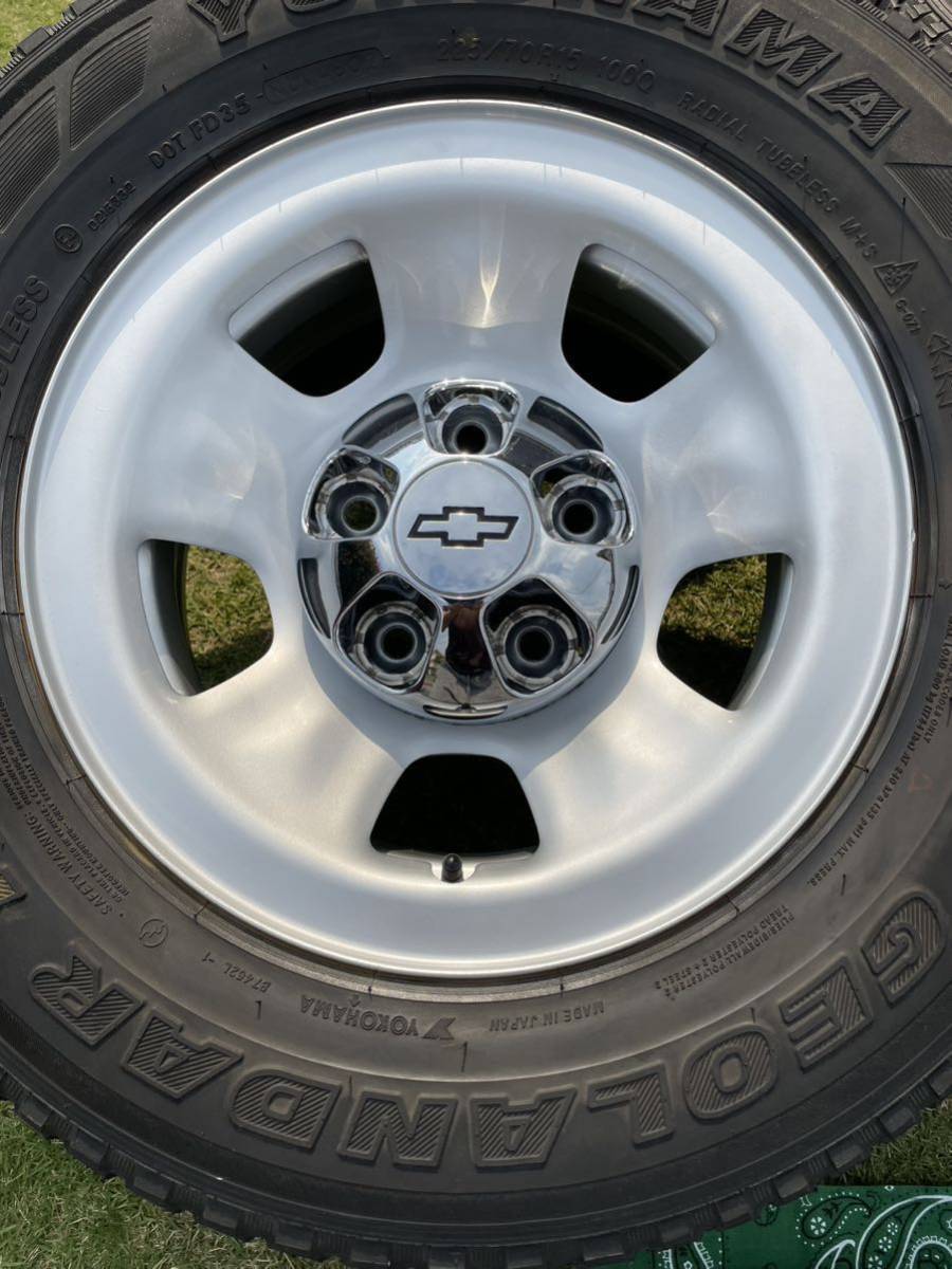 手渡し歓迎 シボレー アストロ GM純正 ホイール 15×6.5J GMC サファリ 