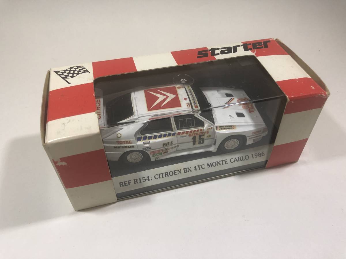 EDICOLA PASRACOL059 Scale 1/43 | CITROEN BX 4TC N 15 RALLY MONTECARLO 1986 J.C.ANDRUET - A