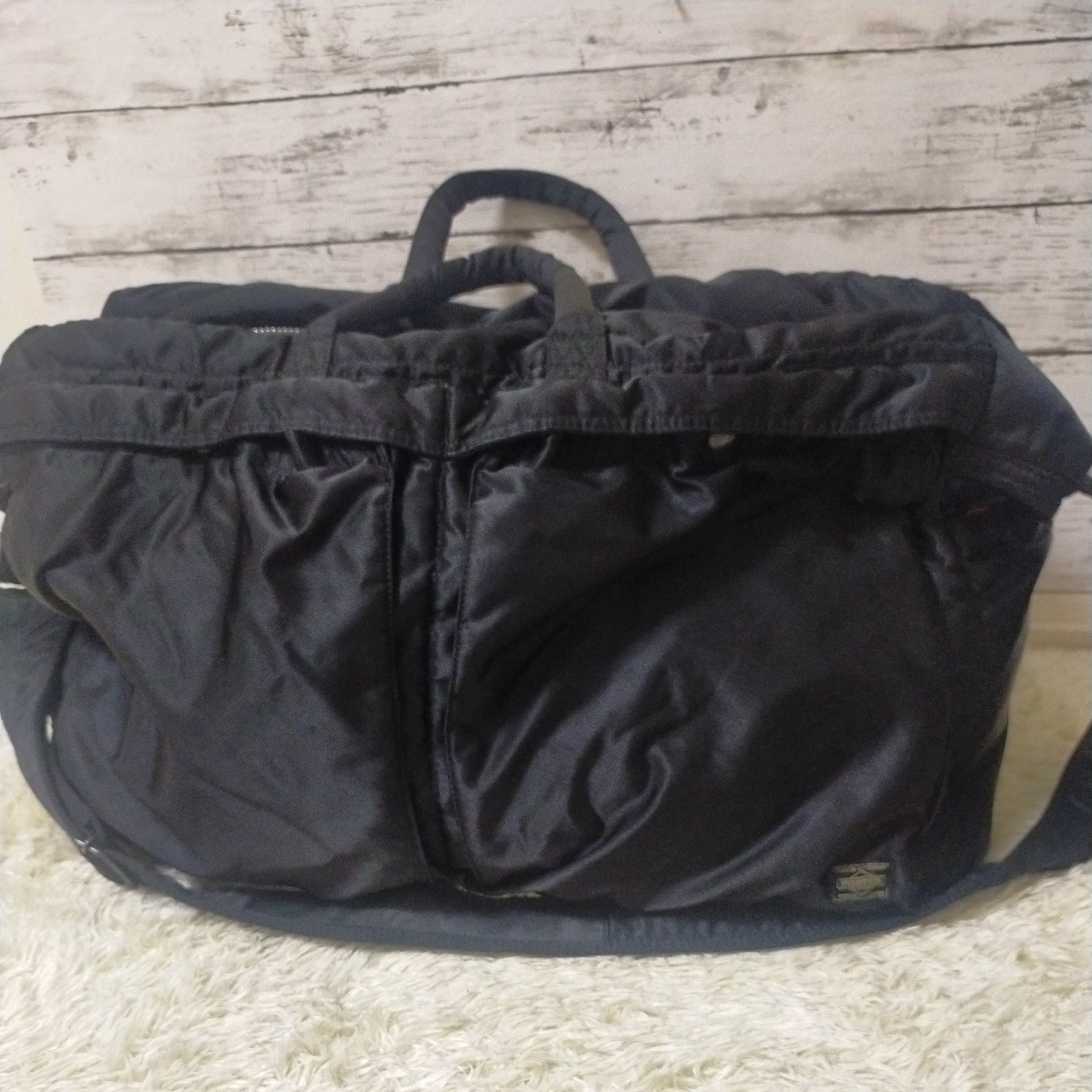 ◇ポーター◇ タンカー / ブラック / ナイロン / 2wayボストンバッグ