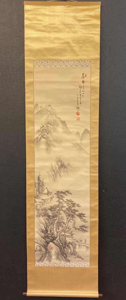 2026年最新Yahoo!オークション -山本梅荘の中古品・新品・未 模写 南画家 野倉鉄真在銘 水墨山水図 絹本 山本石荘師事 愛知の 模写中国掛軸大幅黄 在印「水墨山水図」紙本 検)南画⁄文人 山本梅荘の値段と価格推移は?|7件の売買データから山本梅荘の Yahoo!オークション -