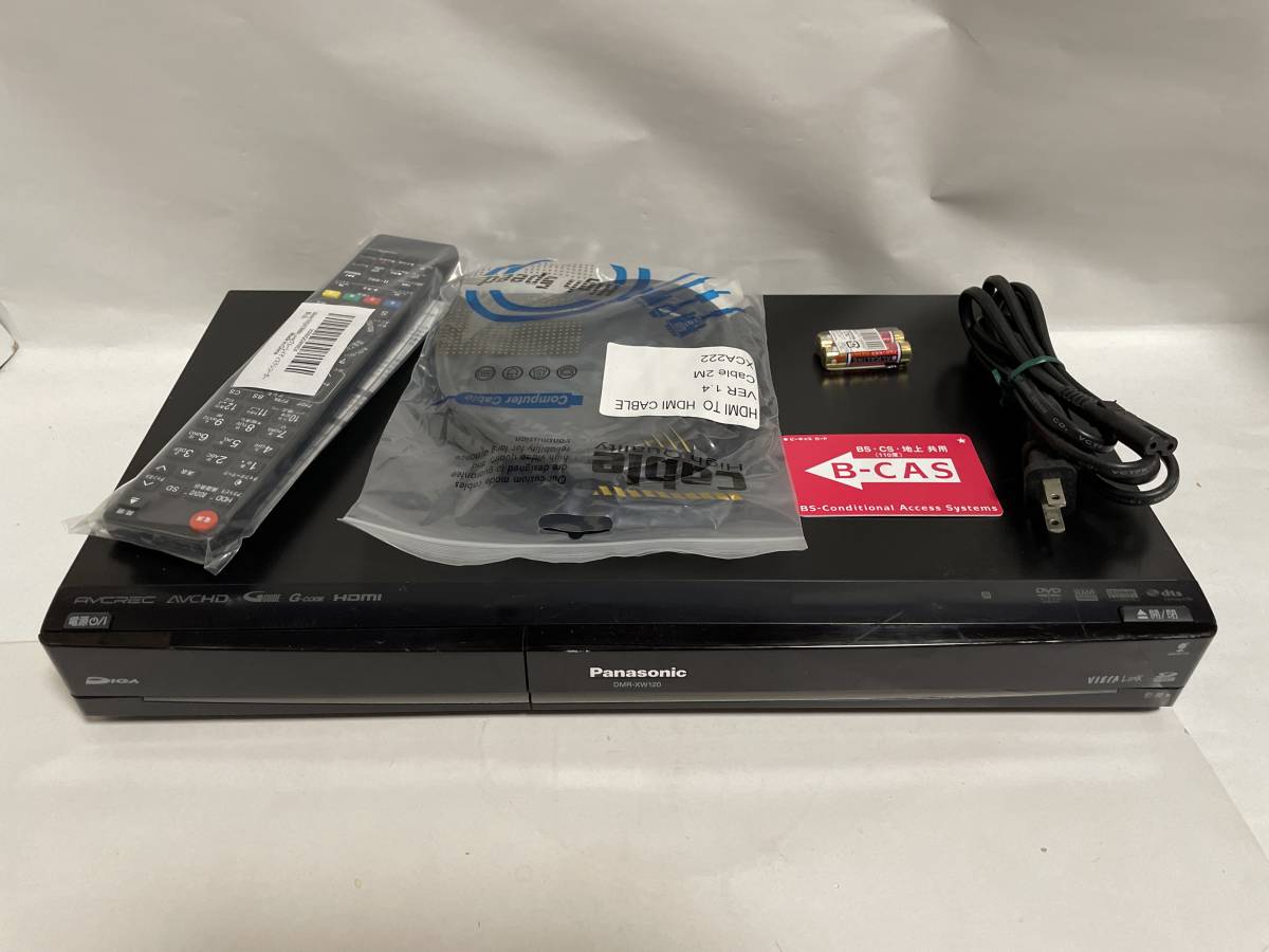 Panasonic パナソニック DVDレコーダー DIGA DMR-XW120 【公式通販】